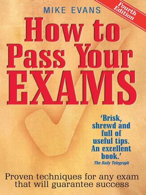 cover image of How to Pass Your Exams